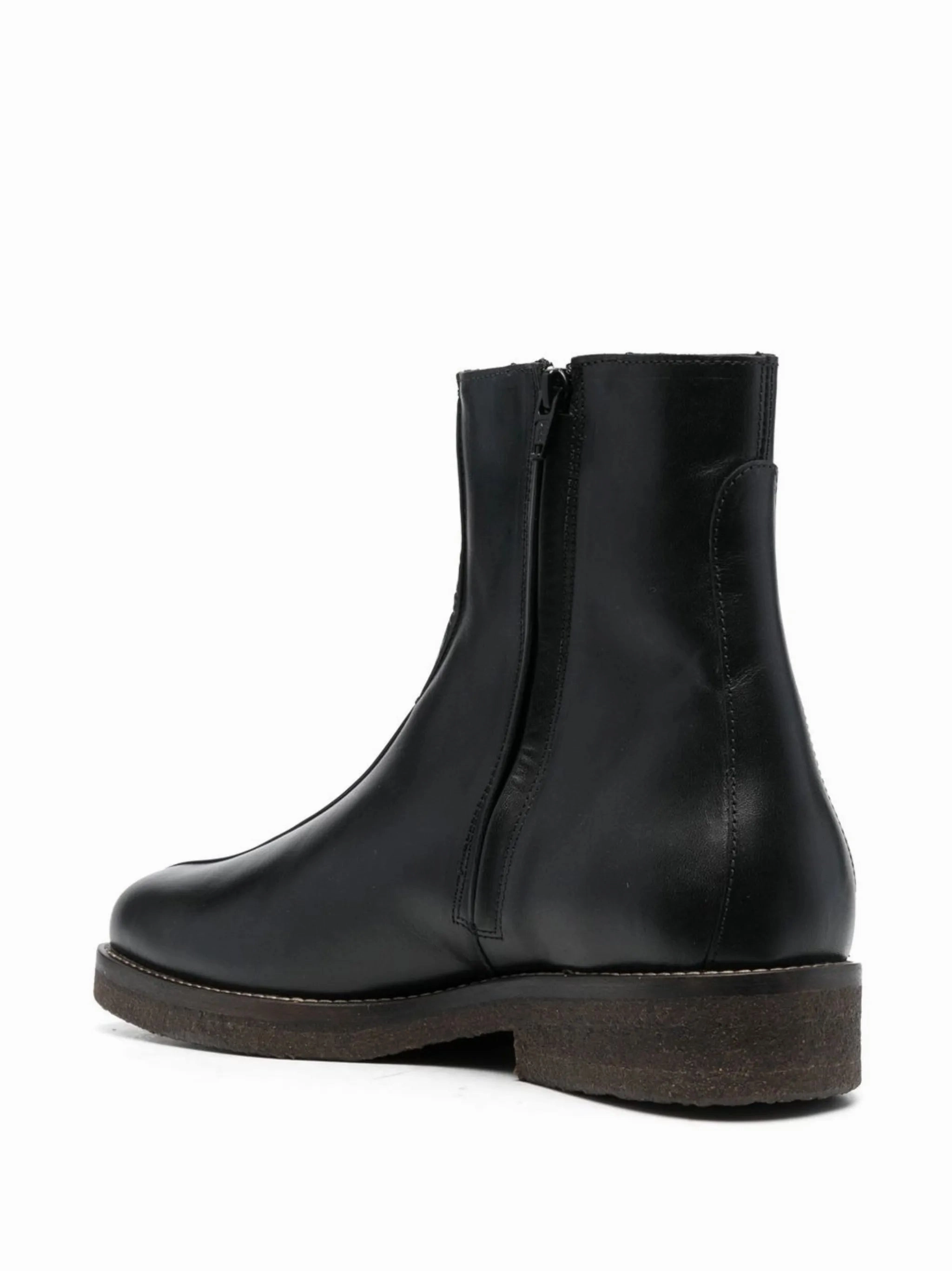 Boots In The Fall 35mm zip-up leather boots