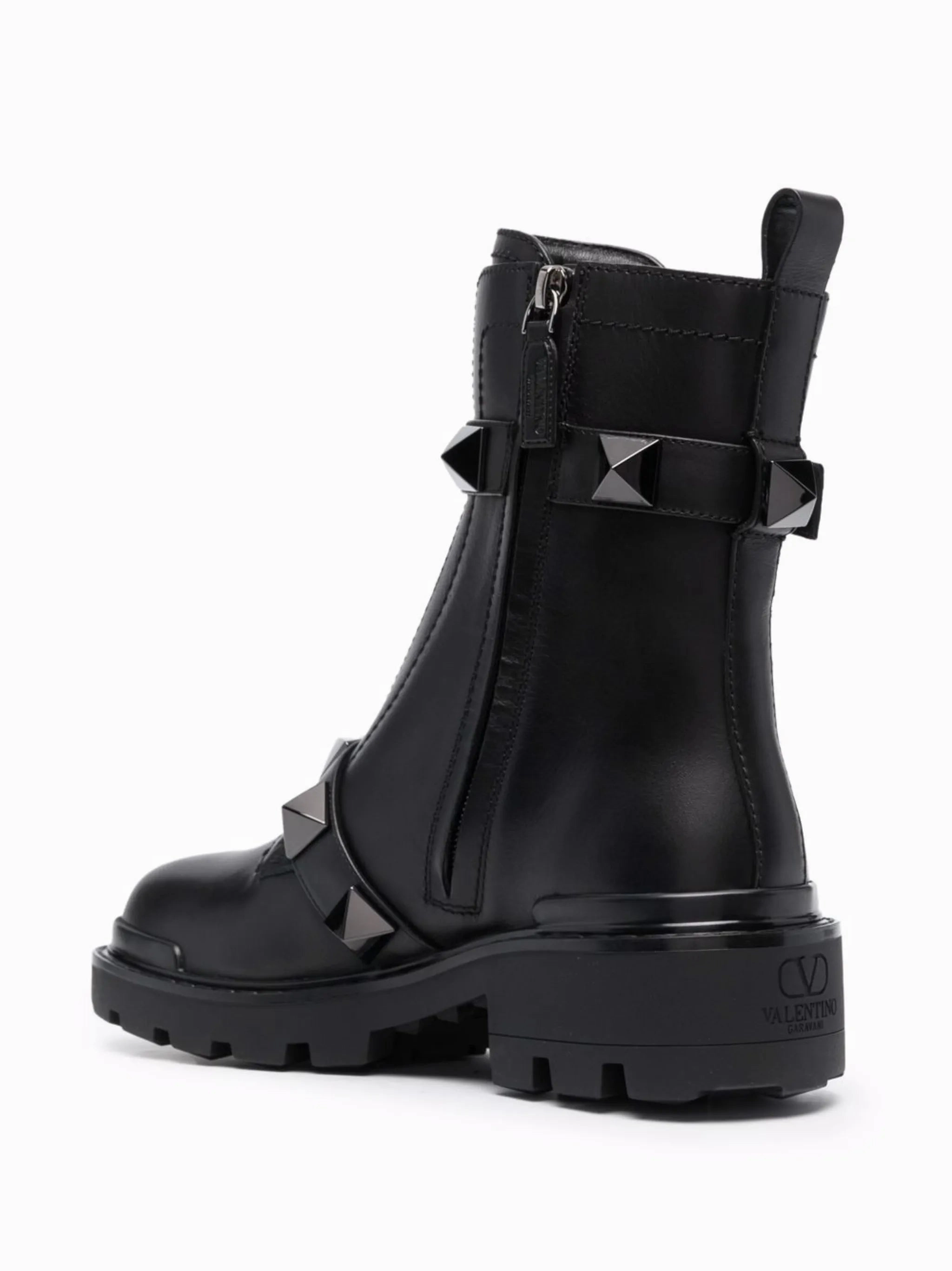 40mm Roman Stud combat boots Inkkas Boots