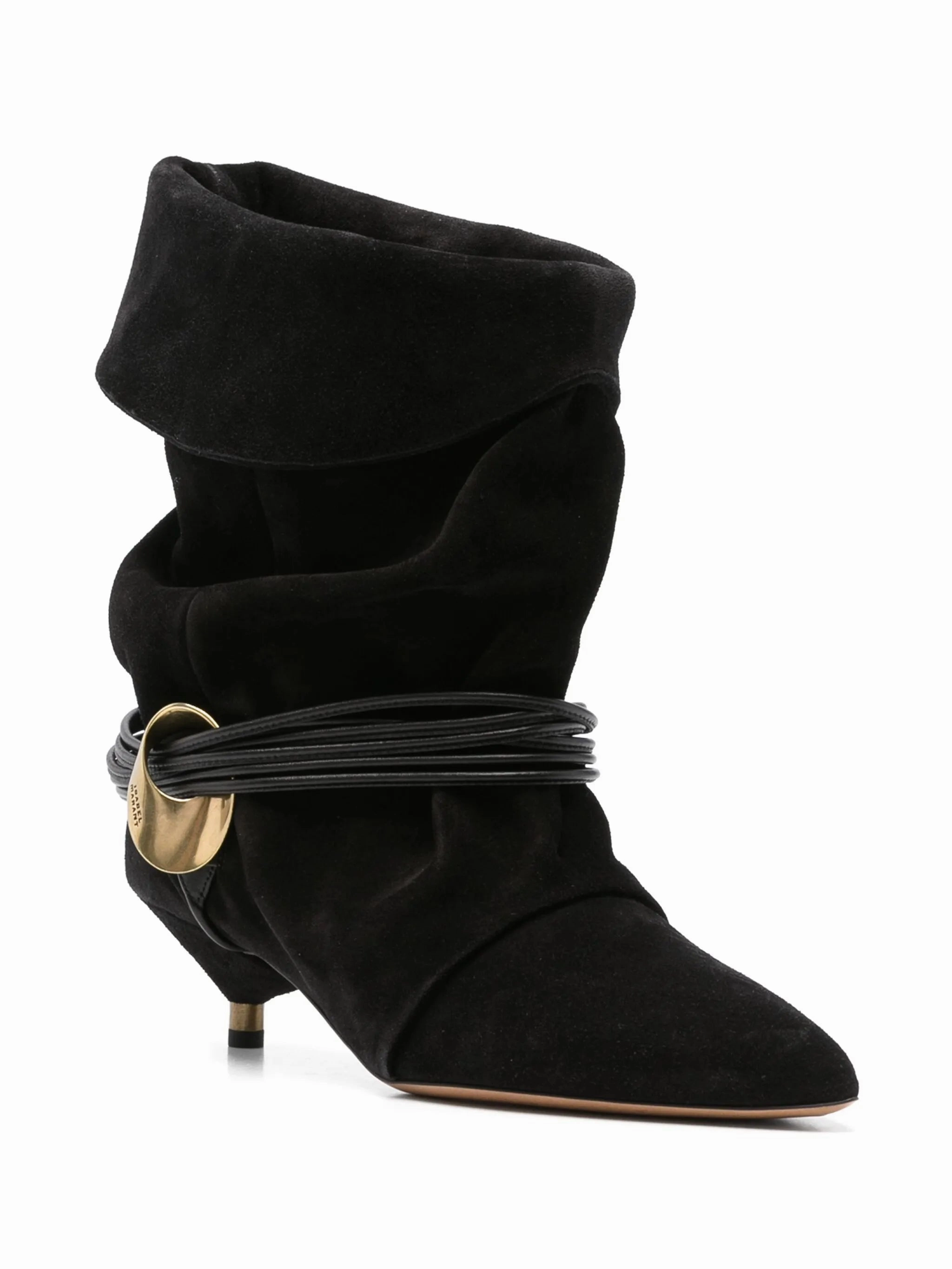 Flat Brown Knee High Boots 45mm Edrika boots