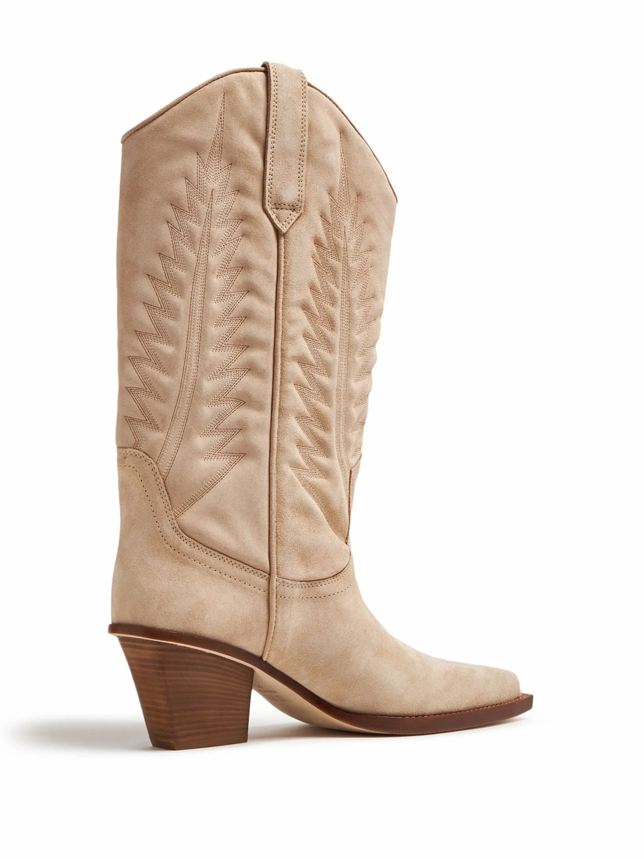 Cavanders Boots 70mm embroidered-motif suede boots