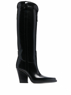 90mm pointed-toe knee-high boots Goulash Boots
