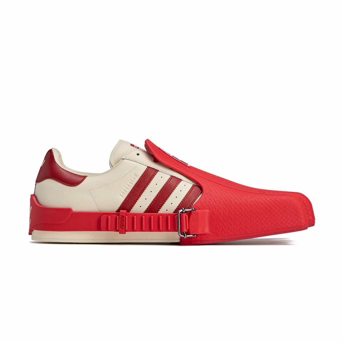   Avavav Superfinger Superstar 'Better Scarlet Cream' Forum Mid Shoes Adidas