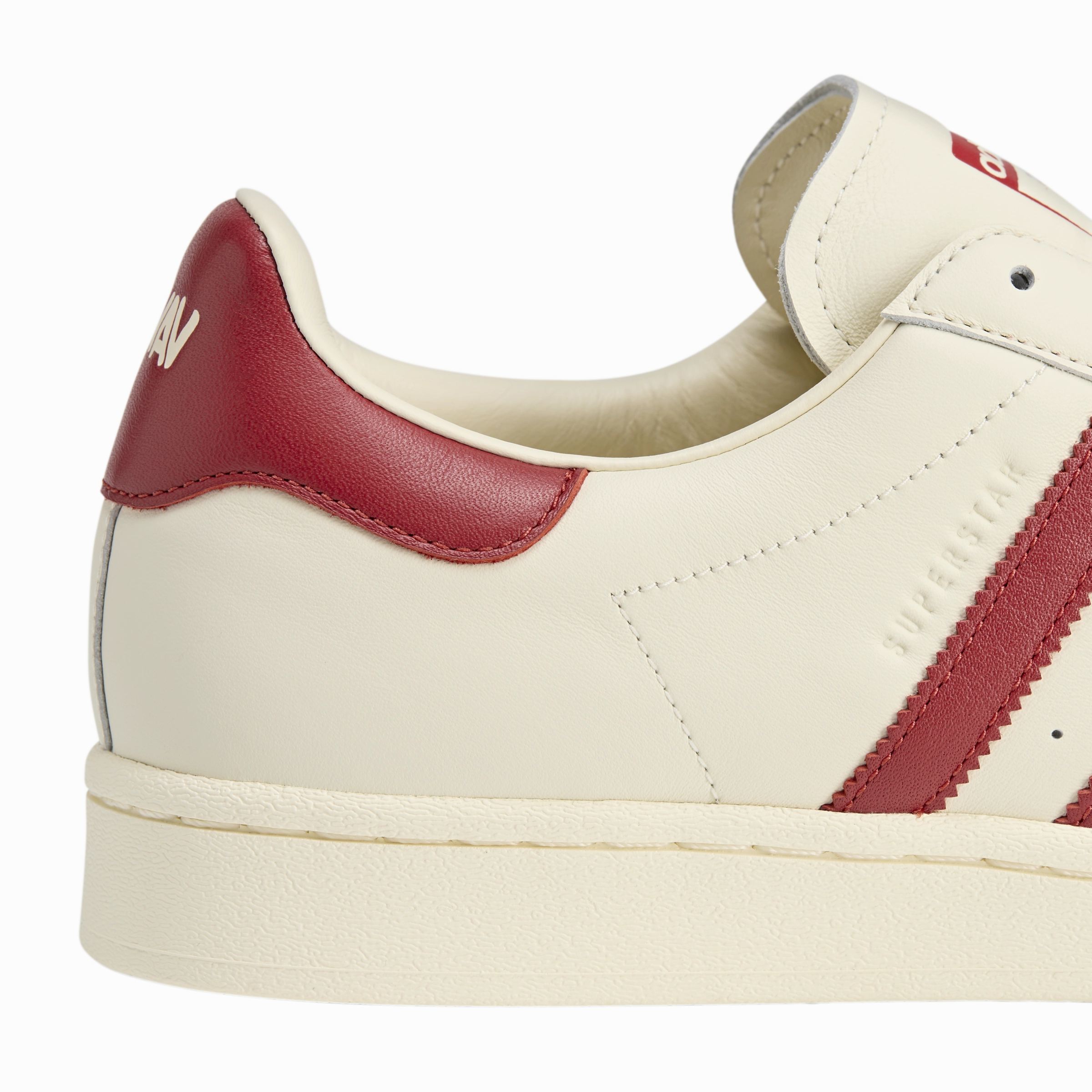 Adidas Apc 011001 Shoes   Avavav Superfinger Superstar 'Better Scarlet Cream'