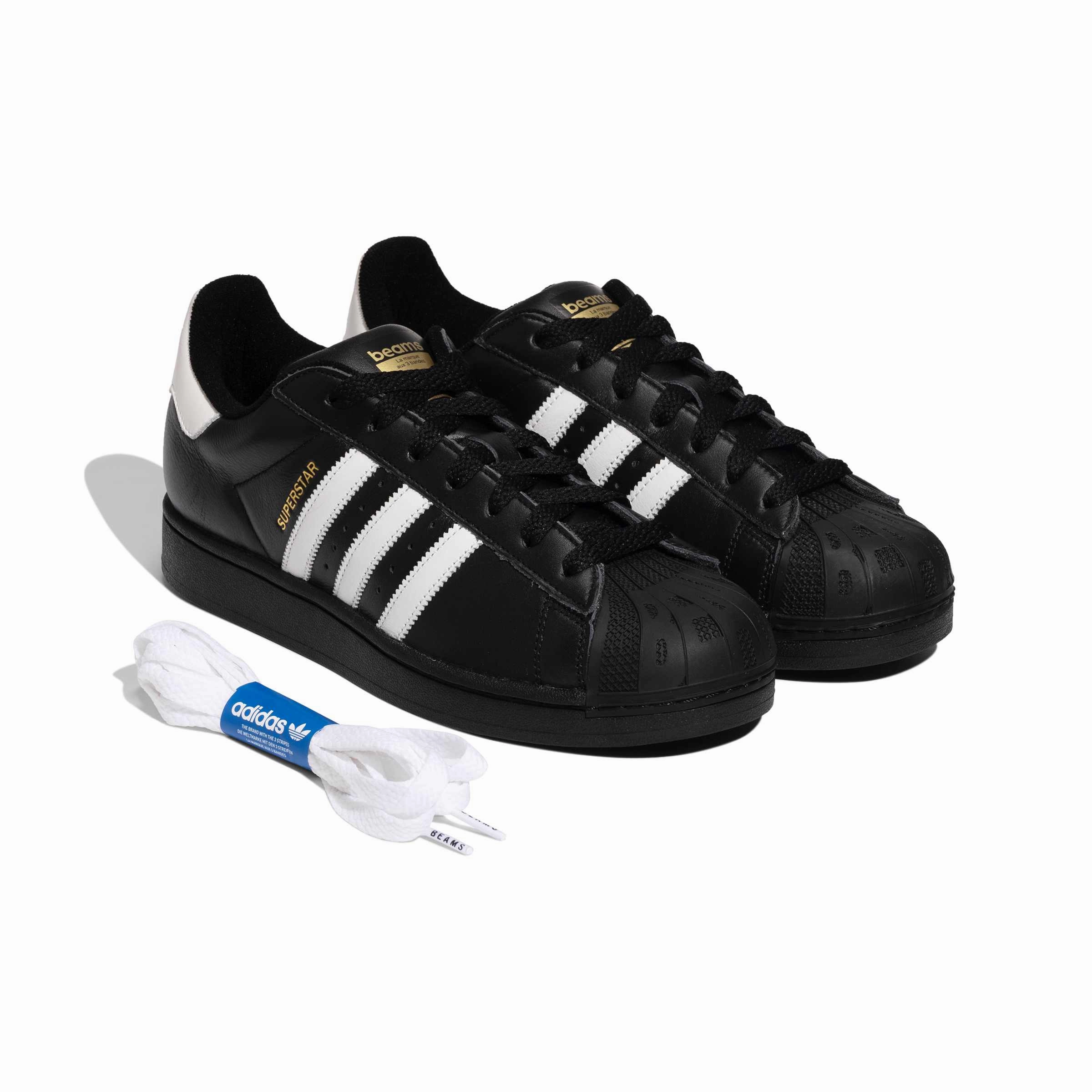   Beams Superstar 'Black White' Adidas Golf Shoes Boa