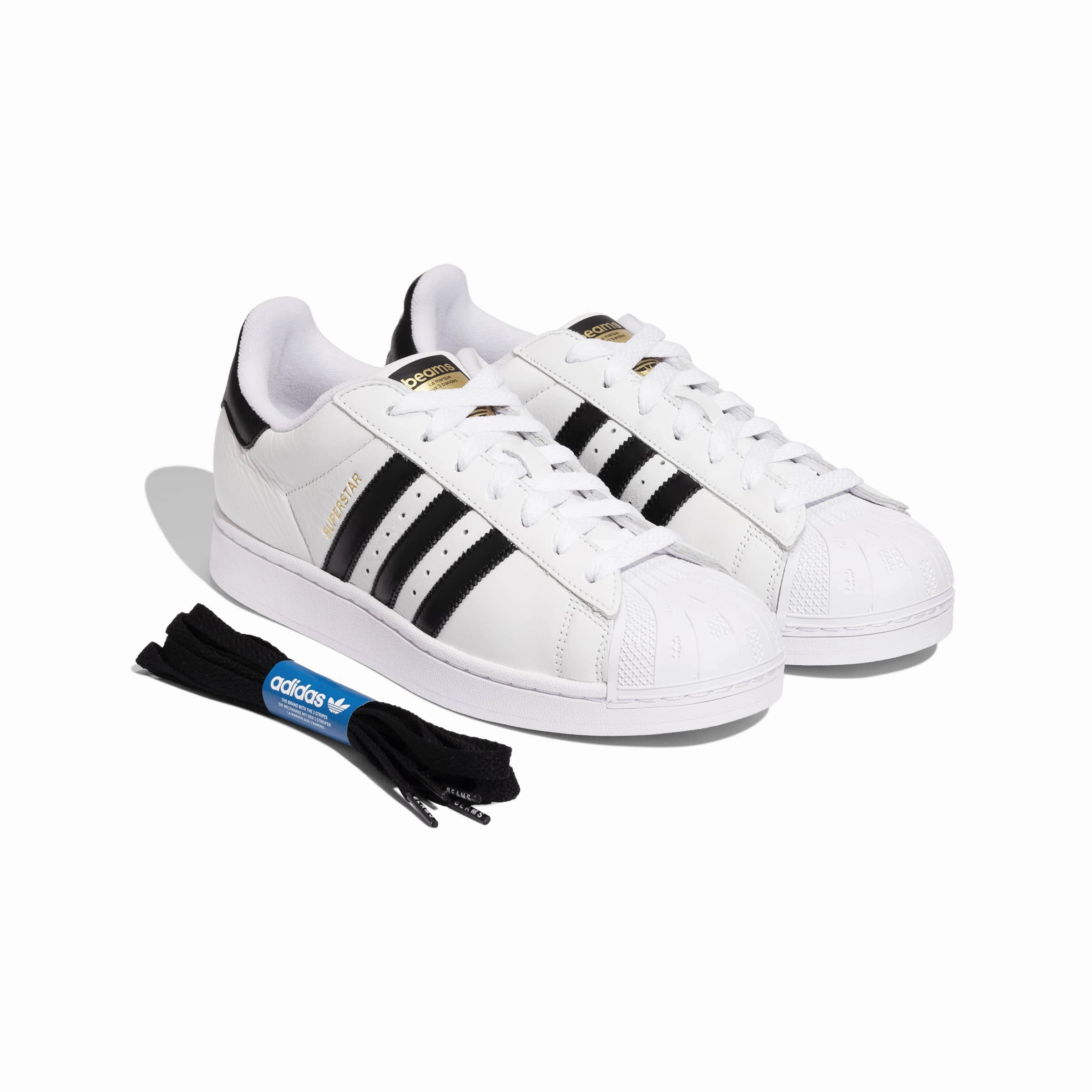   Beams Superstar 'White Black' Team Adidas Shoes