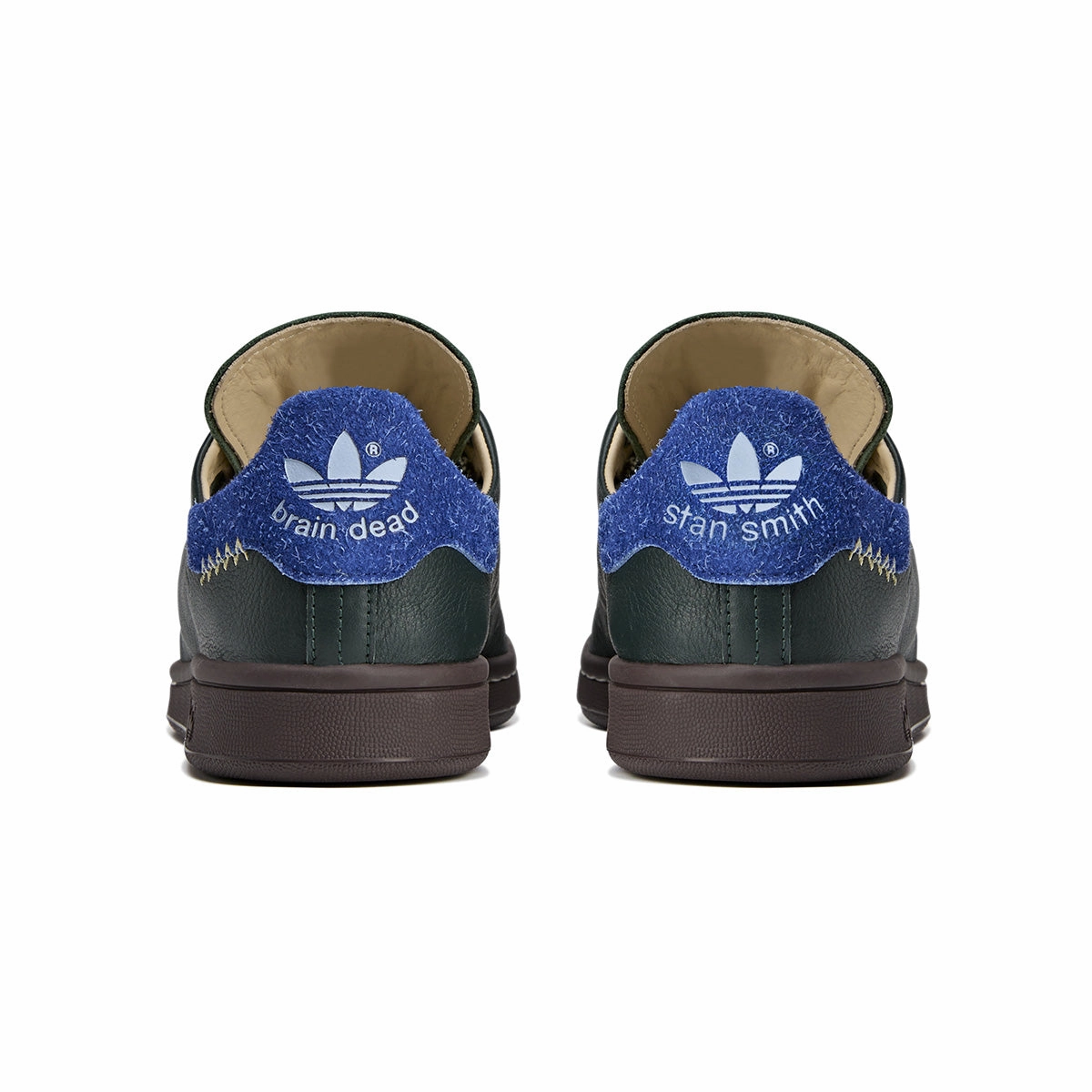 Adidas Originals Gazelle Indoor Casual Shoes   Brain Dead Stan Smith 'Shadow Green'