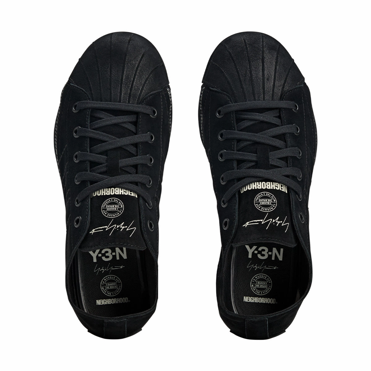 Adidas Grand Court Tennis Shoe   Neighborhood Nizzastar Lo 'Black'