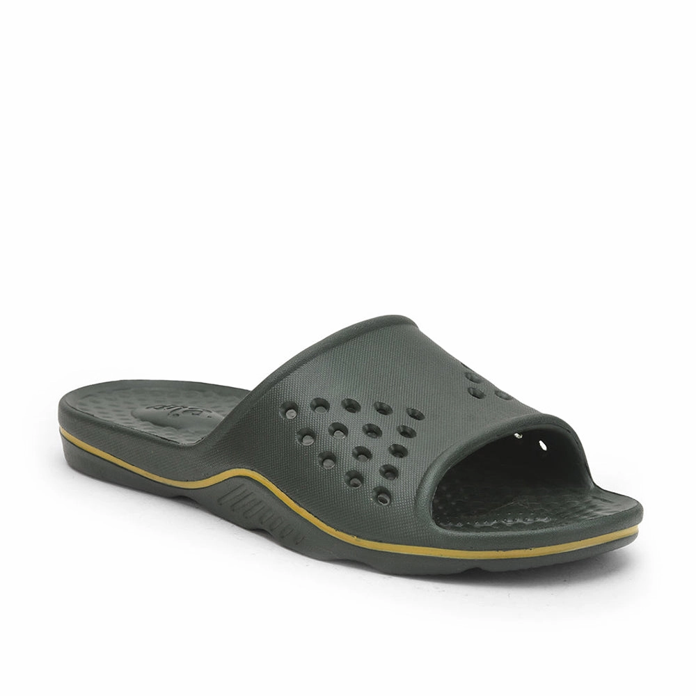 Funny Slppers A-HA Bin Slippers For Men (Olgreen) RAMP By Liberty