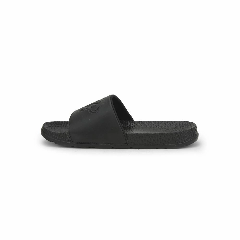 Hard Bottomed Slippers A-HA (Black) Flip-flops For Men BEACHPOOL By Liberty