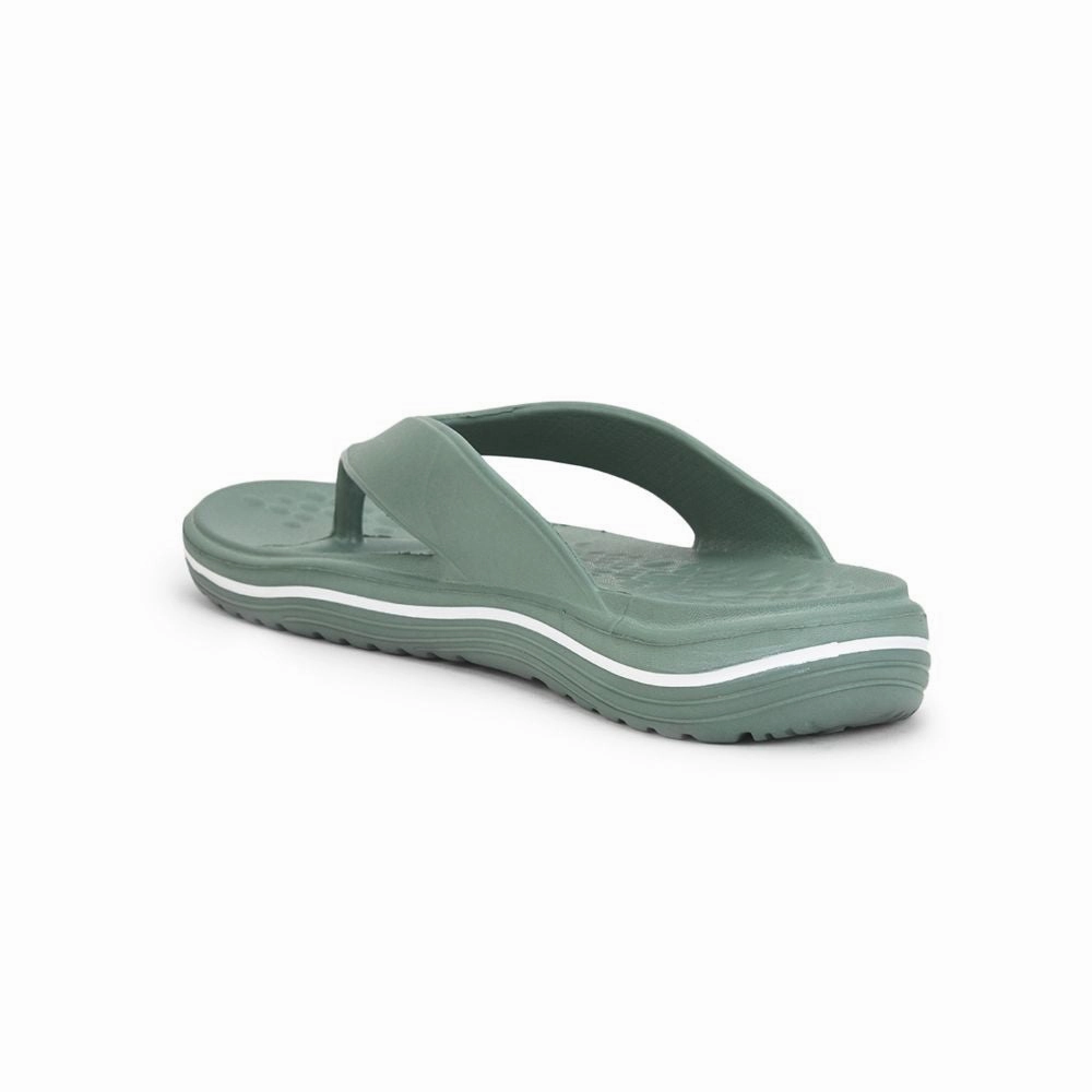 A-HA Casual Green Flip Flop For Men BEACHTIME By Liberty Rondinaud Slippers