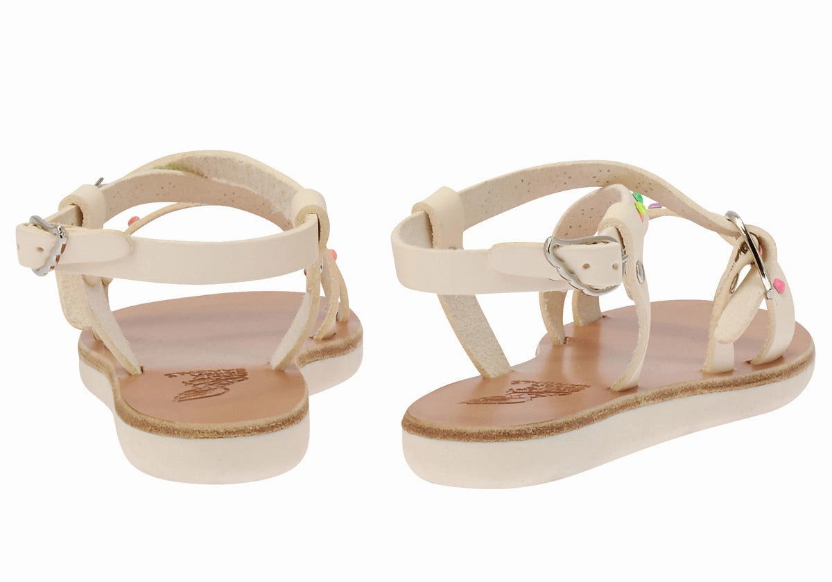 Newest Sandals Resort Little Sofia Crystals Soft White/Multi