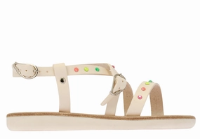 Sandals Vacation Packages Little Sofia Crystals Soft White/Multi