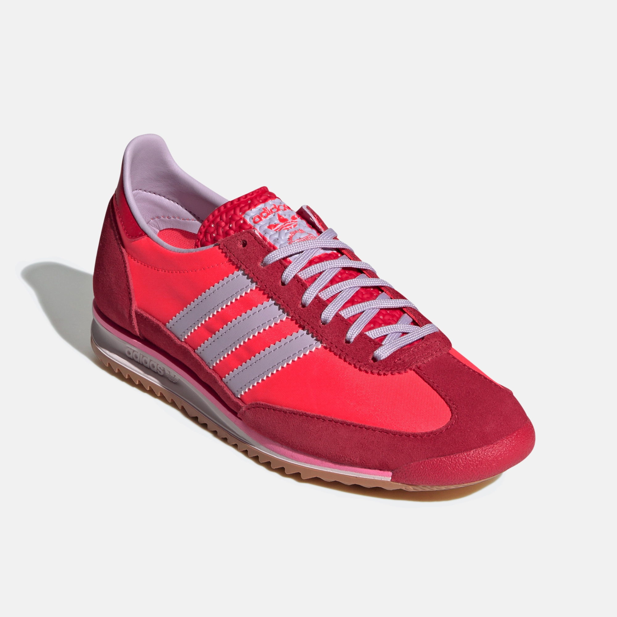 Adidas Women's SL 72 OG Solar Red Ice Lavender Adidas.golf Shoes