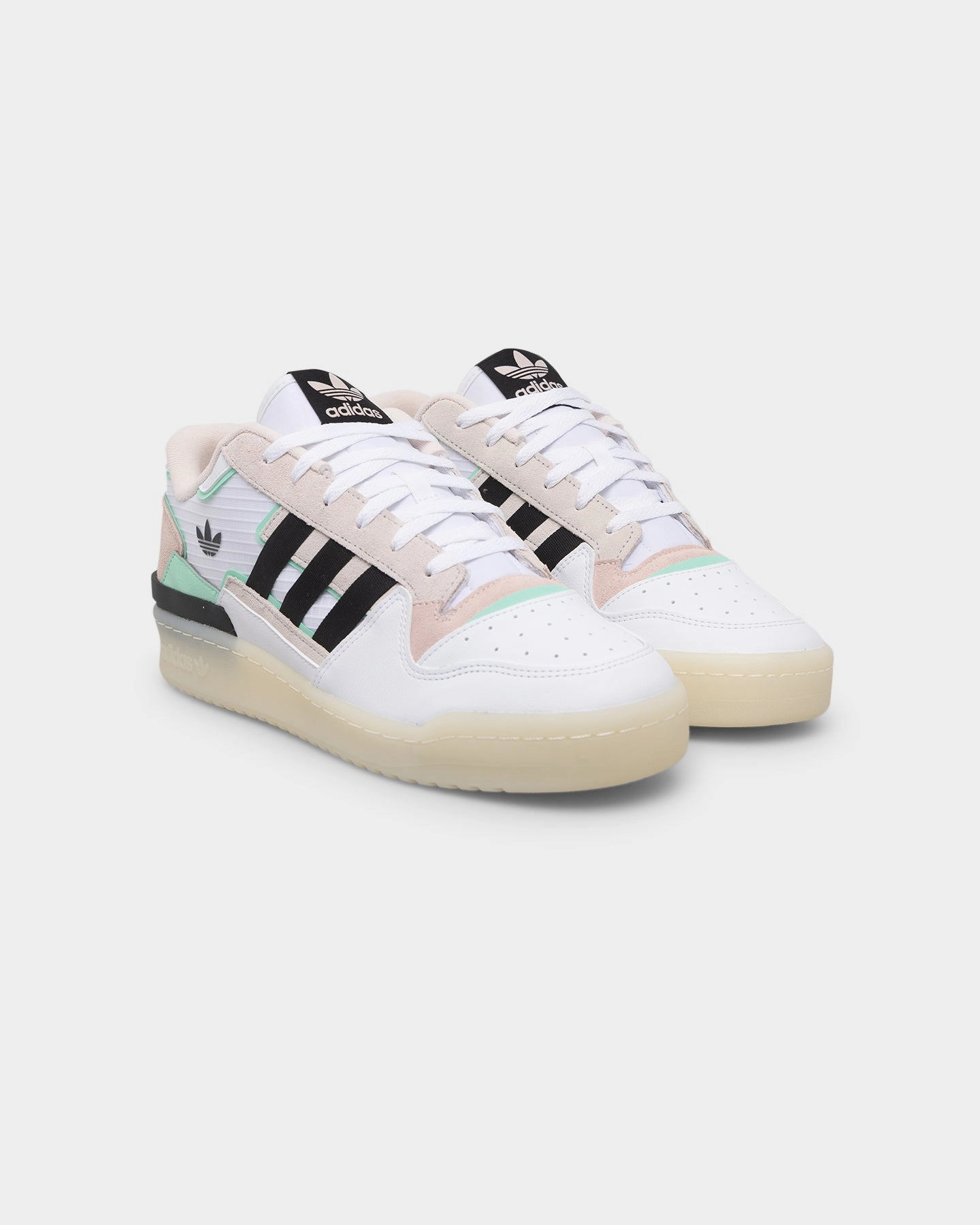 Adidas Vegan Shoes Adidas Forum Exhibit Low 2 Footwear White/Core Black
