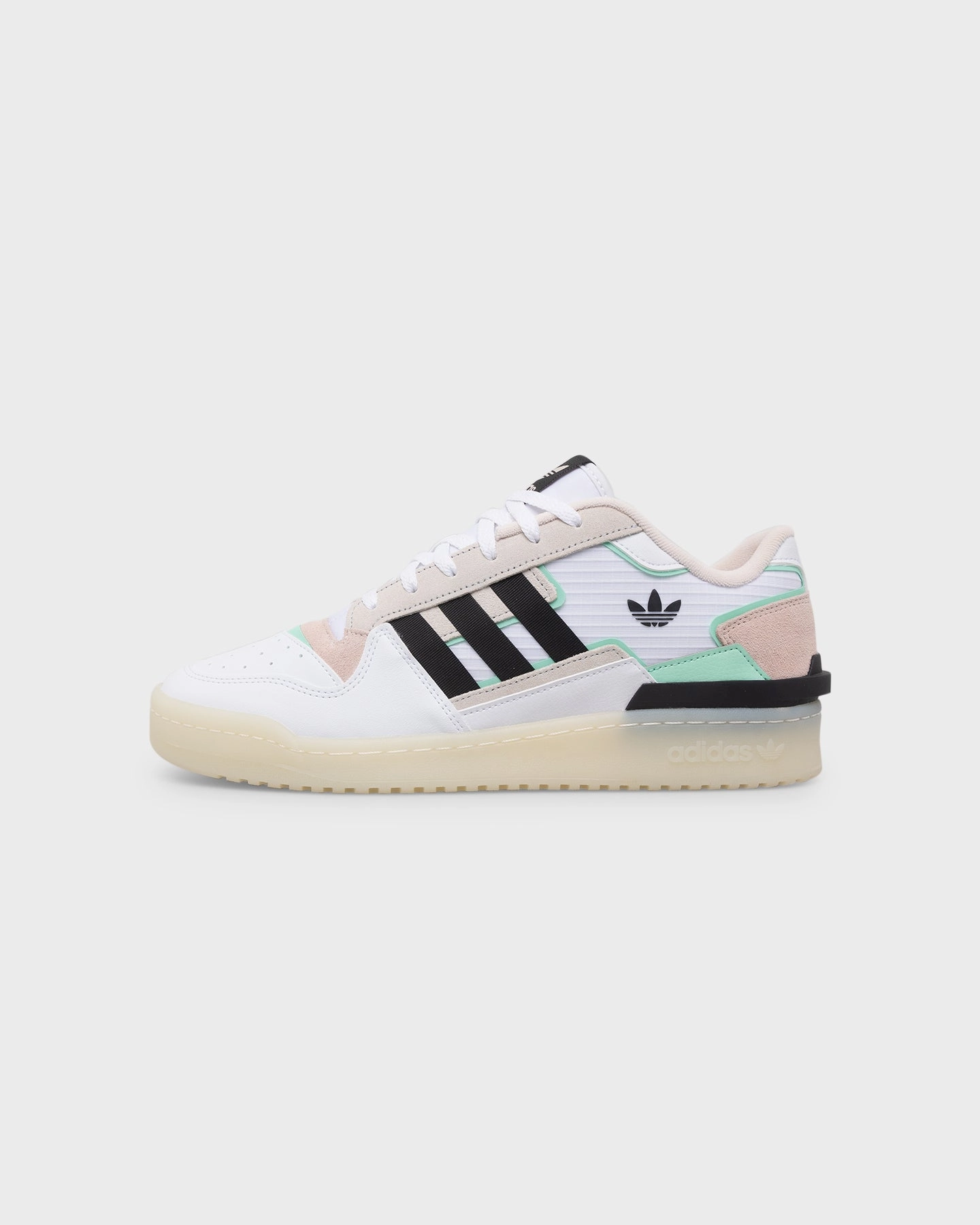 Adidas Barricade Clay Tennis Shoe Adidas Forum Exhibit Low 2 Footwear White/Core Black