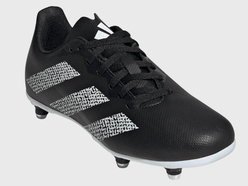 Alligator Cowgirl Boots Adidas Junior (SG) Rugby Boot (Black/White)