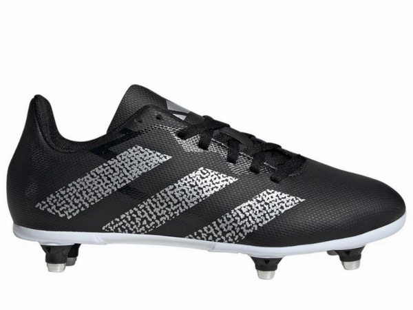 Kodiak Boots Adidas Junior (SG) Rugby Boot (Black/White)