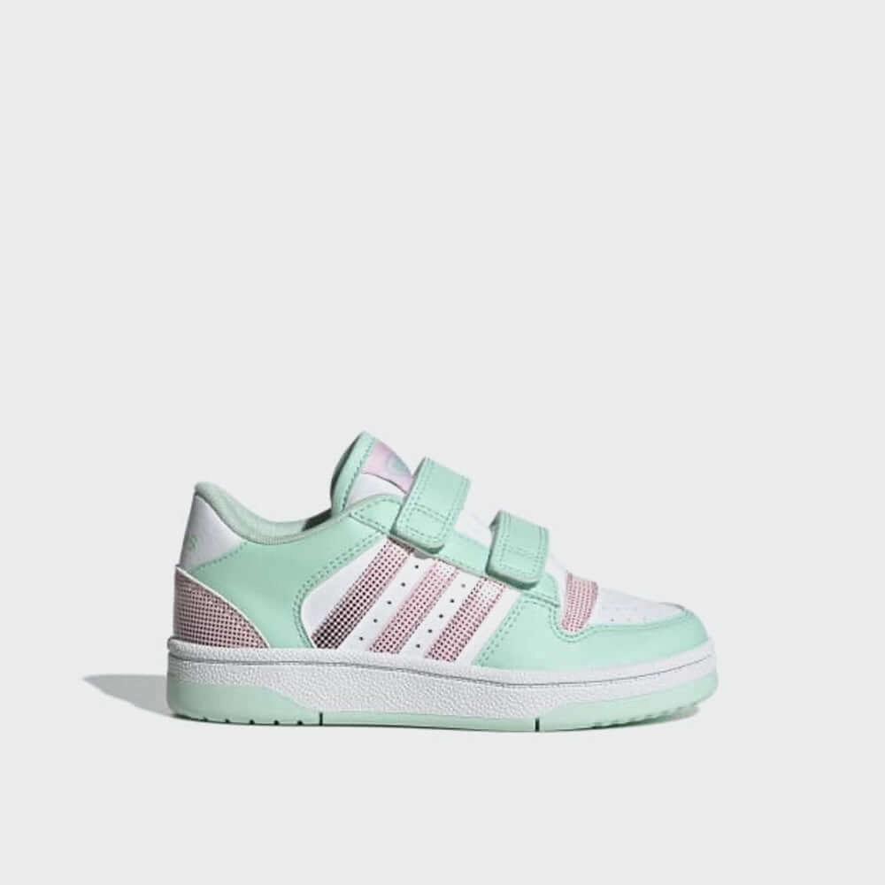 Adidas Kids Break Start Sneakers Green Bootcut Jeans Sneakers