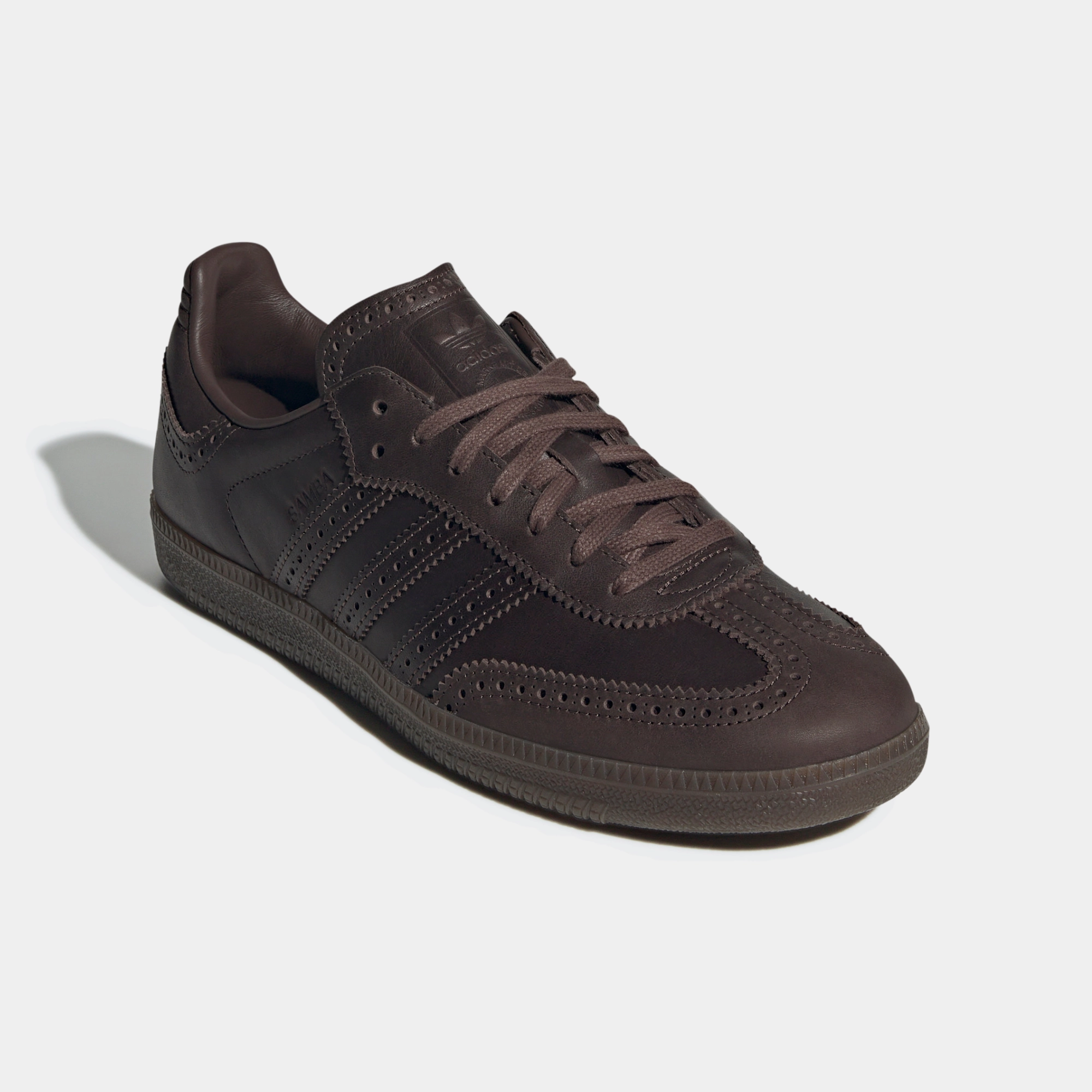 Adidas Spiked Golf Shoes Adidas Samba OG Brogue Pack Brown
