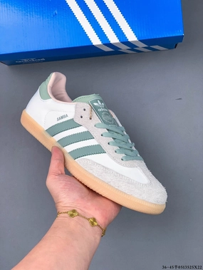 ADIDAS Samba OG Silver Green Putty Mauve Ll Bean Snow Sneakers