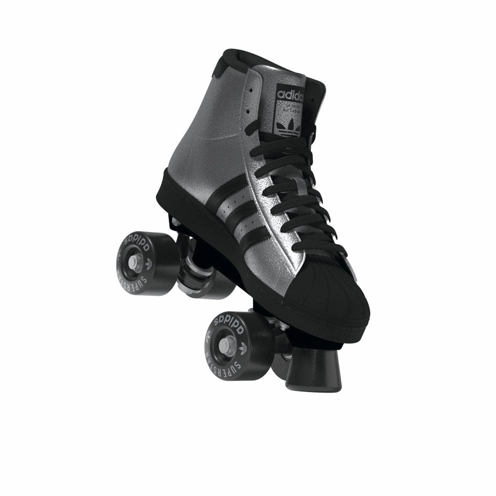 adidas Superstar 82 Rollerskate Grey/Silver Metallic/Core Black/Footwear White JH5522 Cheer Shoes Adidas