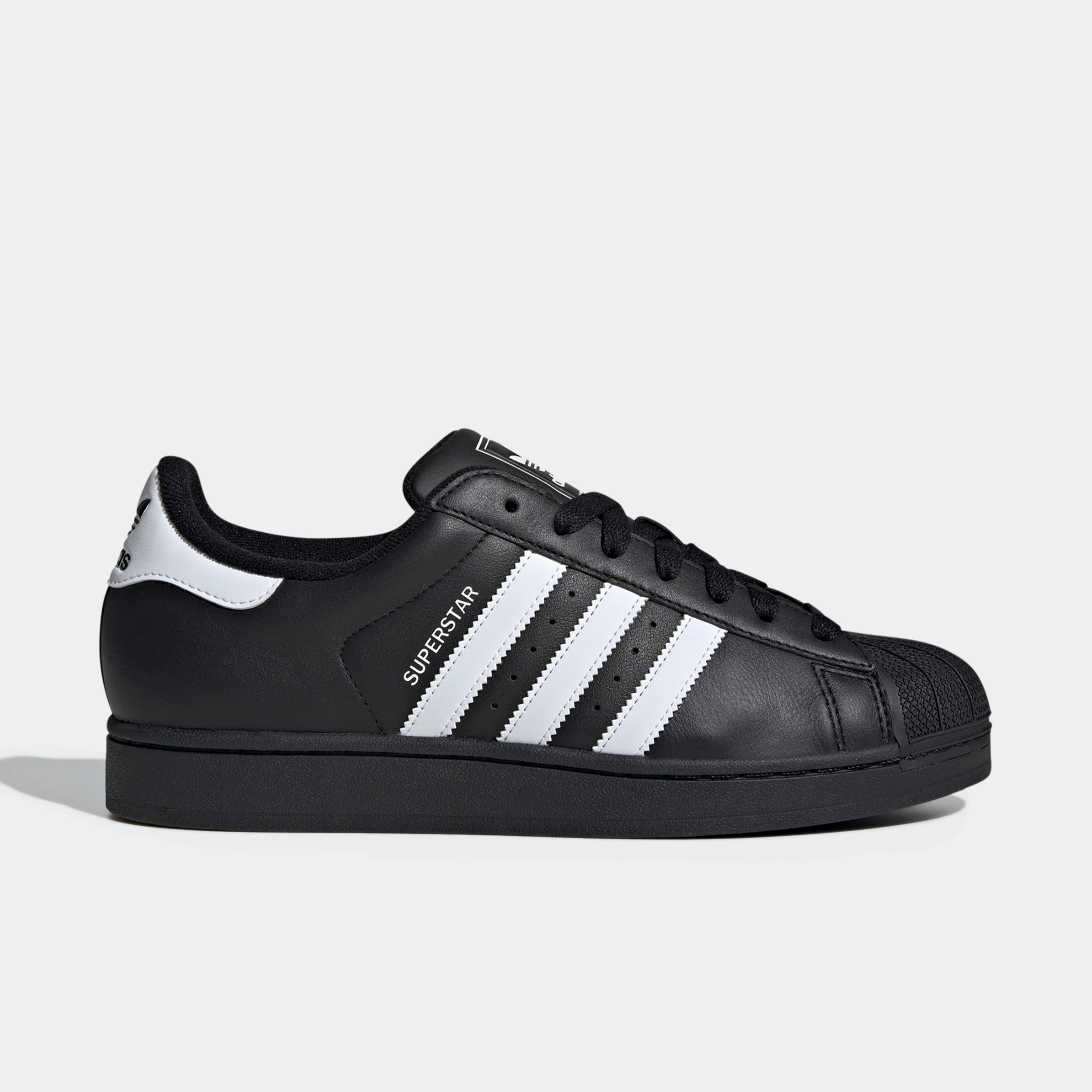 Cartoon Adidas Shoes Adidas Superstar II Black White