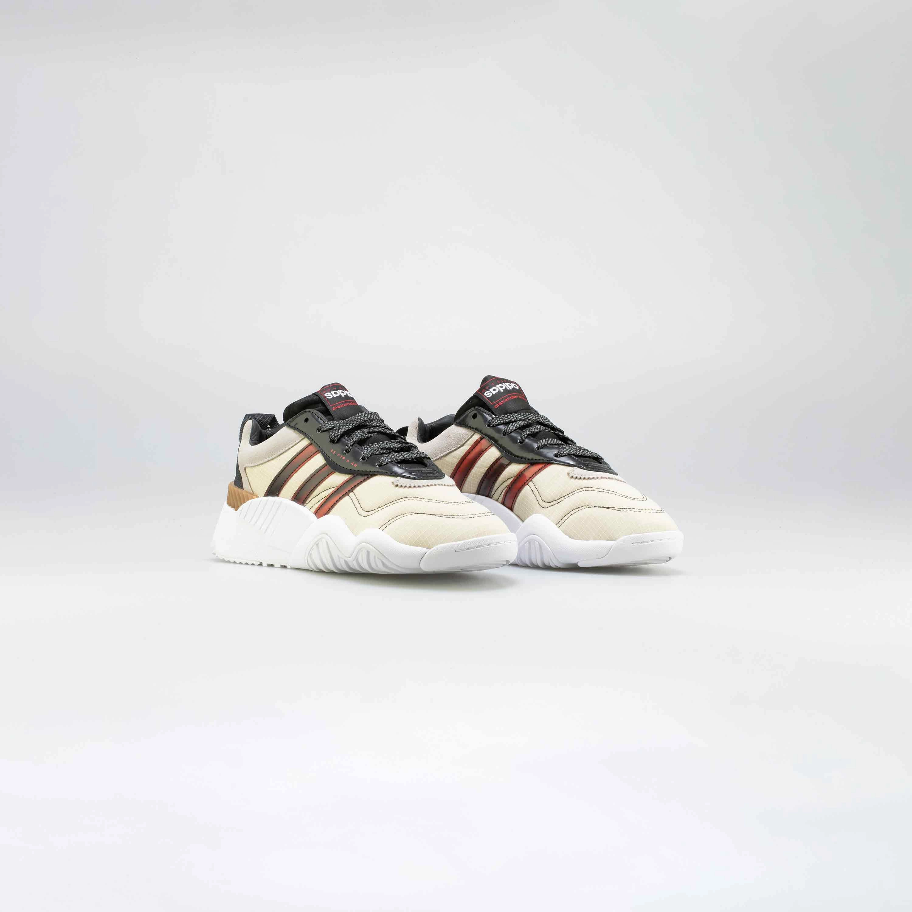 adidas X Alexander Wang Turnout Trainer Mens Lifestyle Shoe - Cream/White-Red Adidas Shoes Unisex