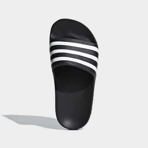 Adidas Originals Shoes ADILETTE AQUA SLIDES KIDS - Core Black / Cloud White / Core Black