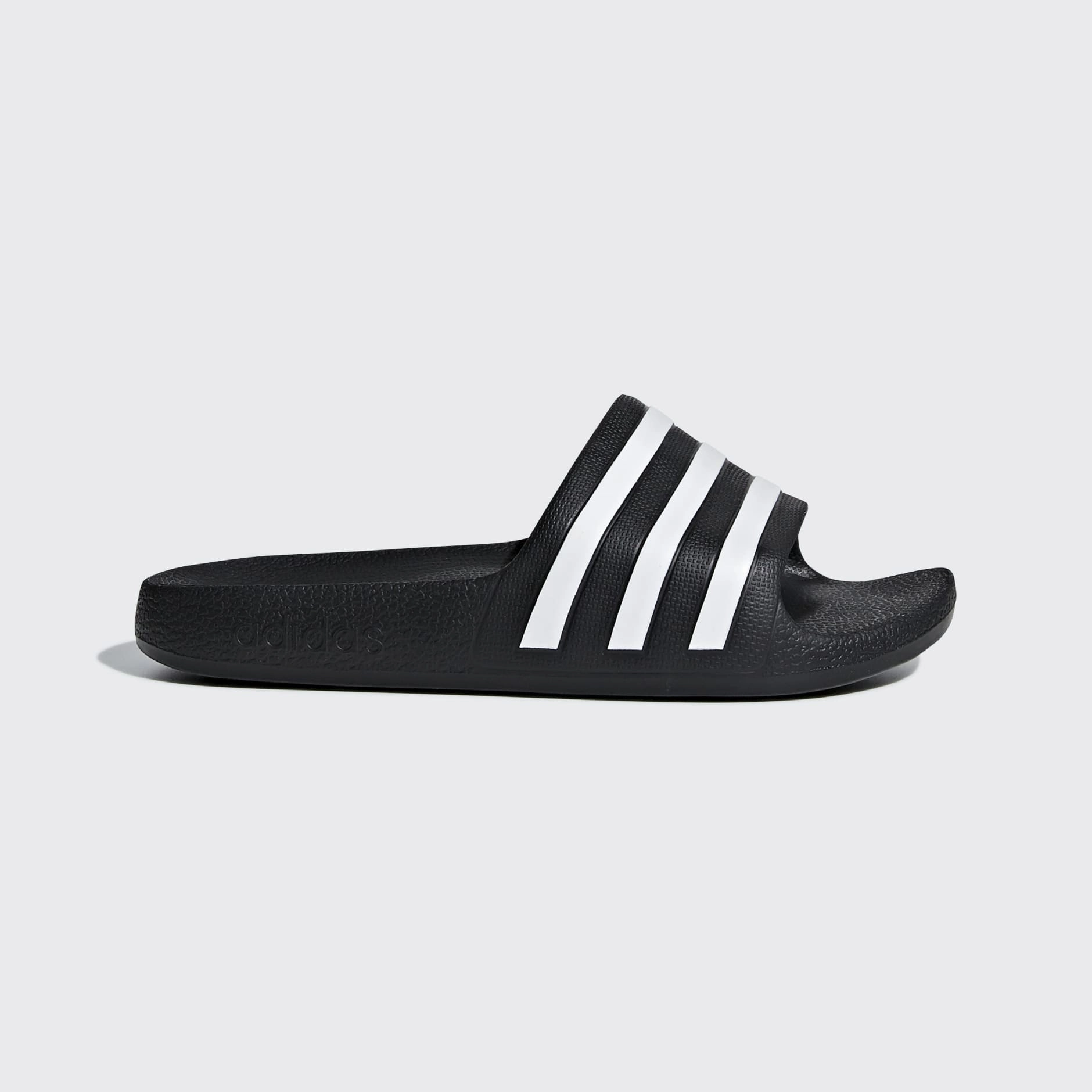 Adidas Trxn Shoes ADILETTE AQUA SLIDES KIDS - Core Black / Cloud White / Core Black