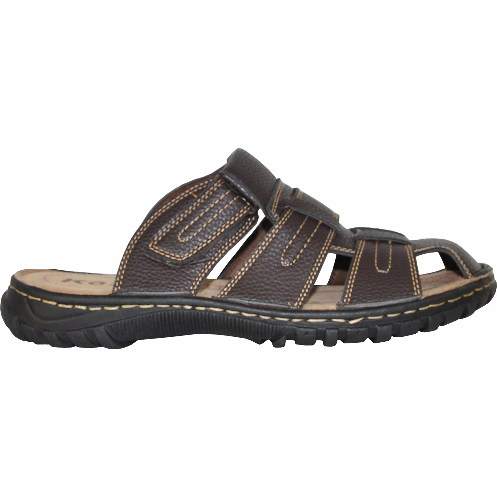 Hotel Sandals Negril Jamaica KOZI Men Sandal LOCUS-83 Brown