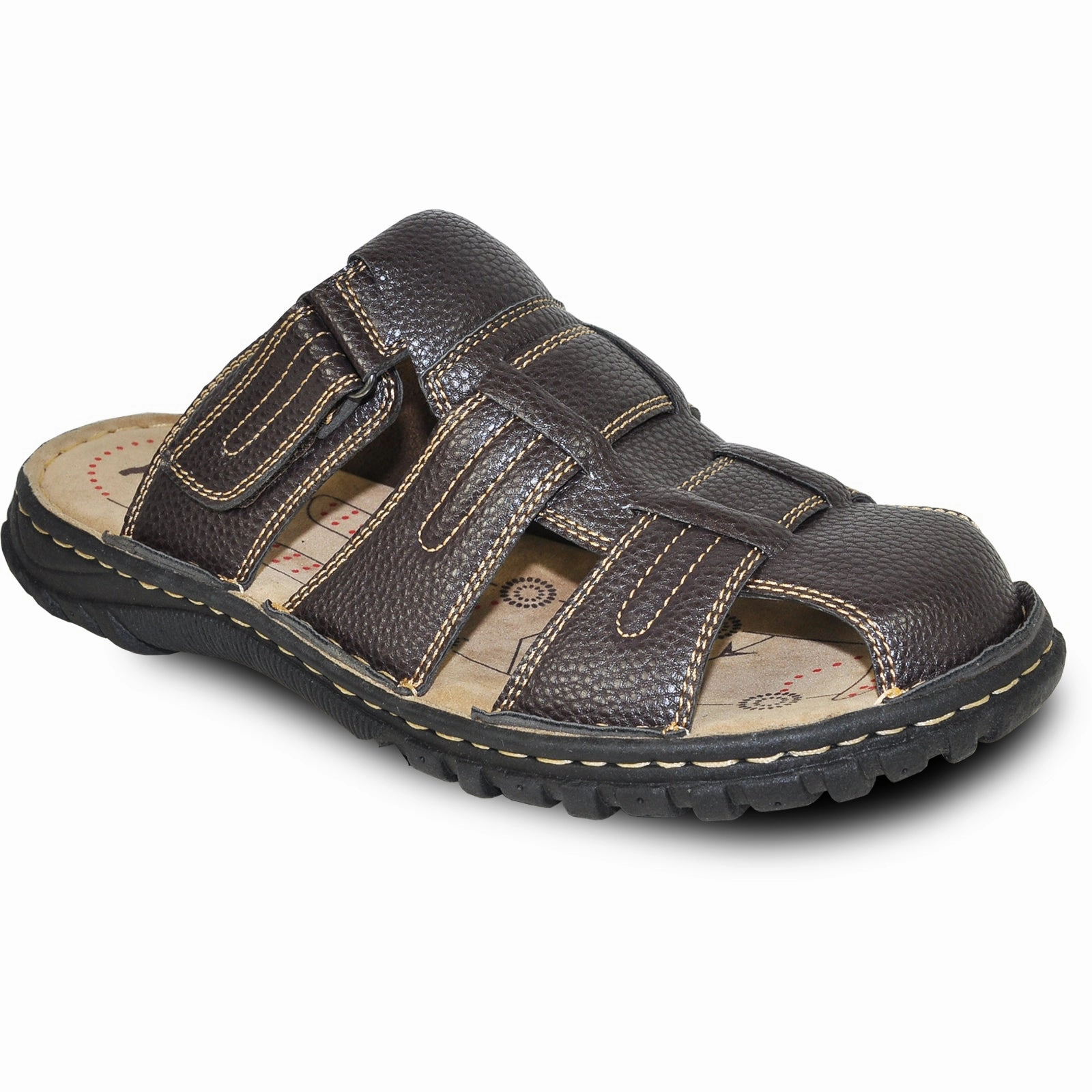 Sandals Grande St. Lucian Spa KOZI Men Sandal LOCUS-83 Brown