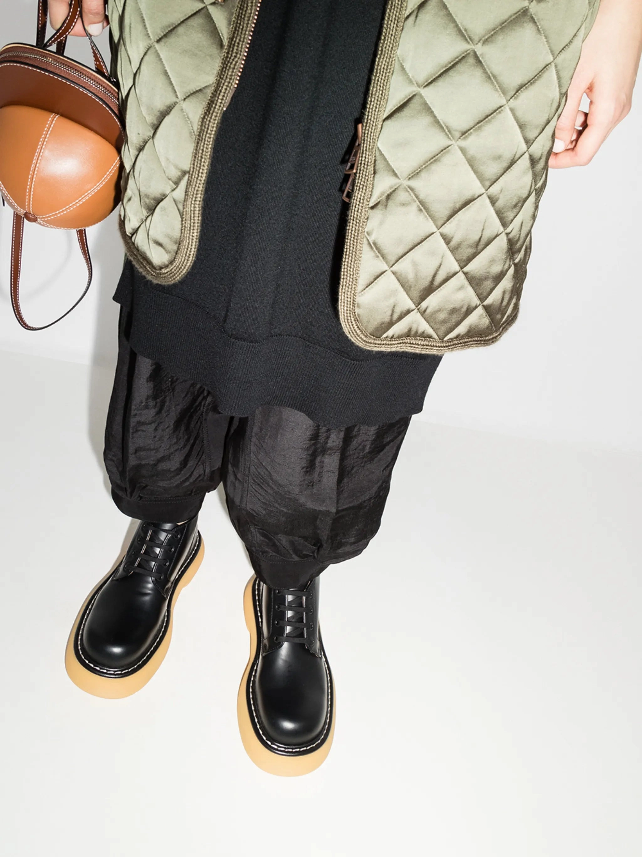 Heel Knee High Boots Bounce combat boots