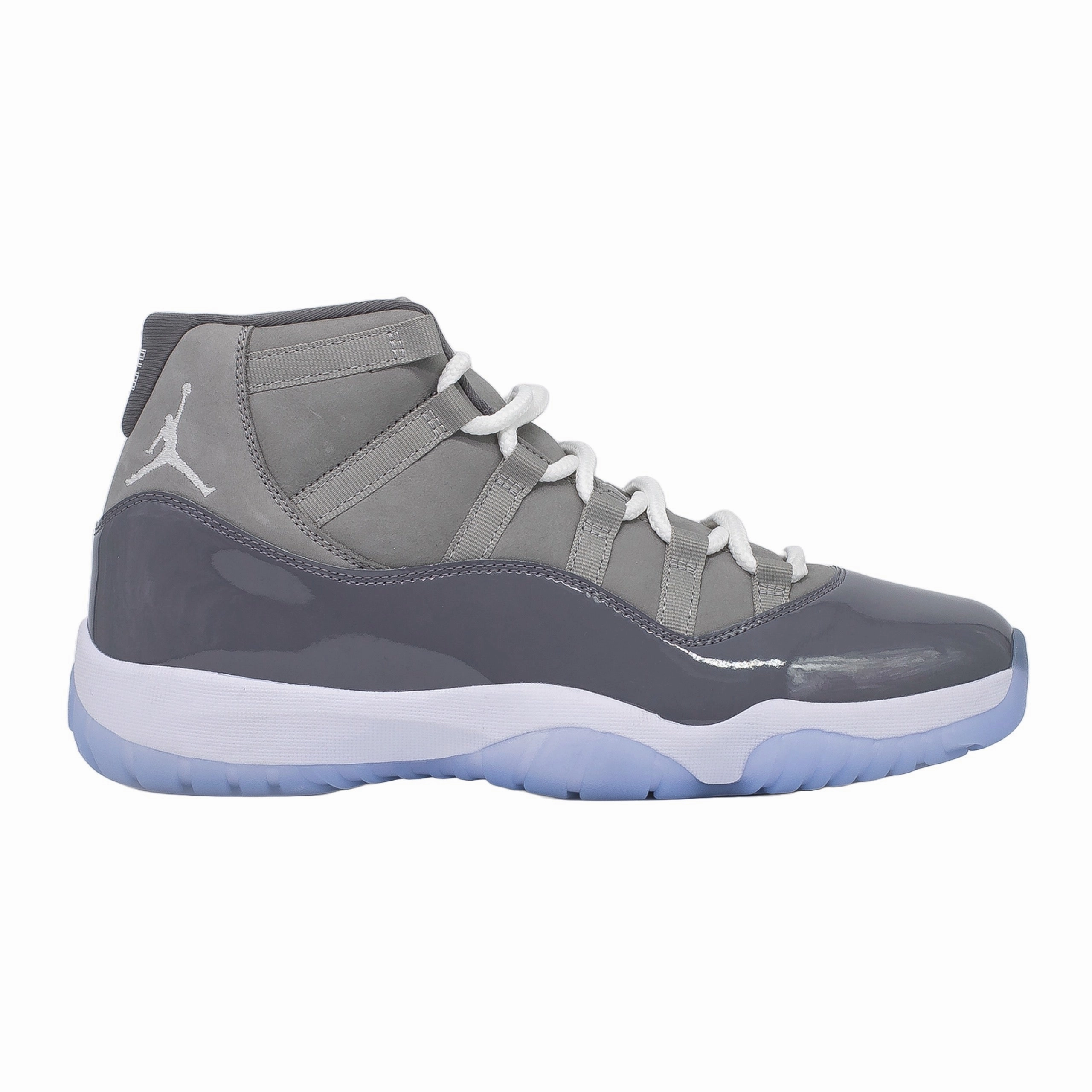 Cute Platform Sneakers Air Jordan 11 (GS), Cool Grey (2021)
