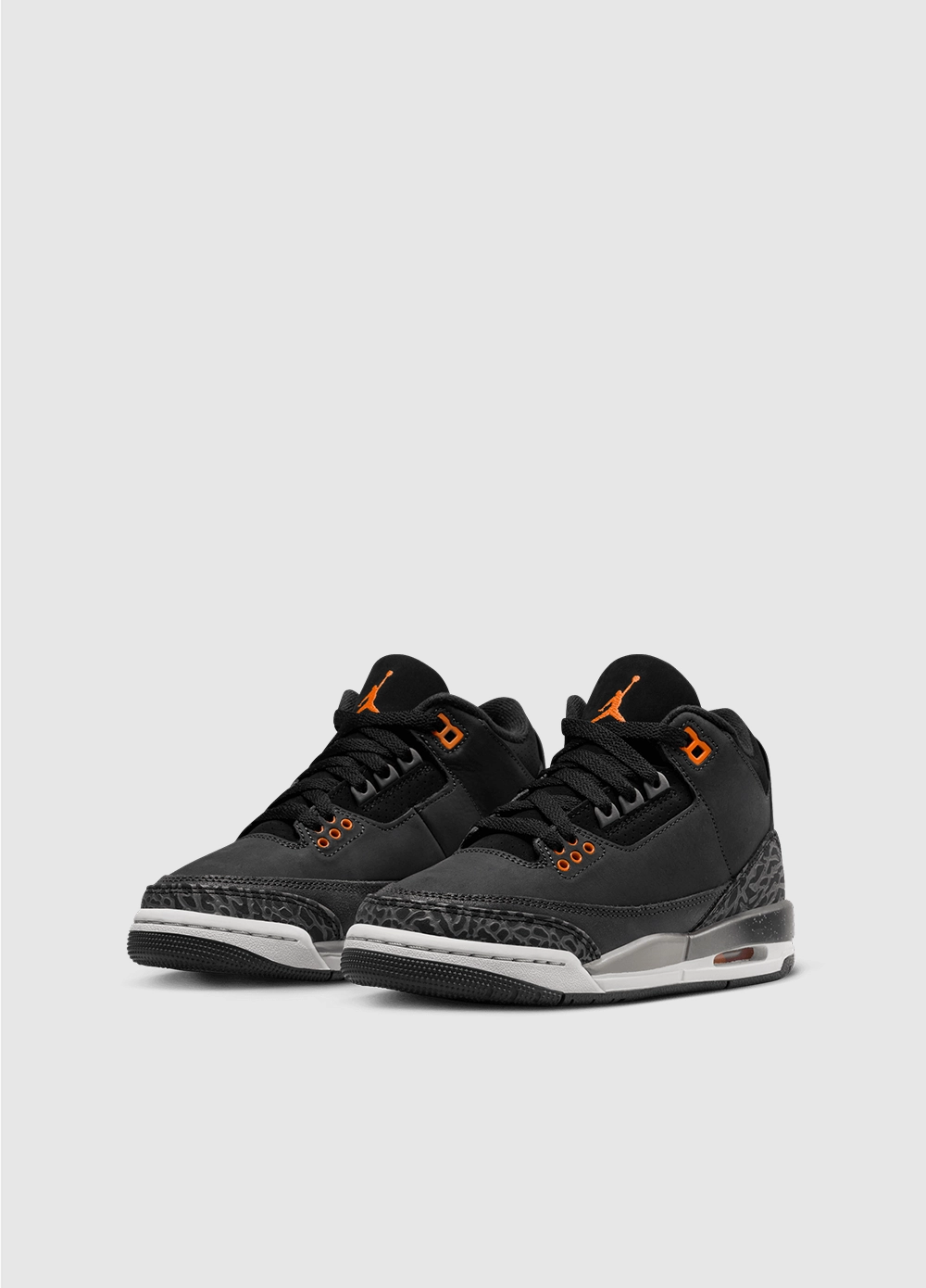 Air Jordan 3 Retro 'Fear Pack' Sneakers (GS) Best Sneakers With Wide Toe Box