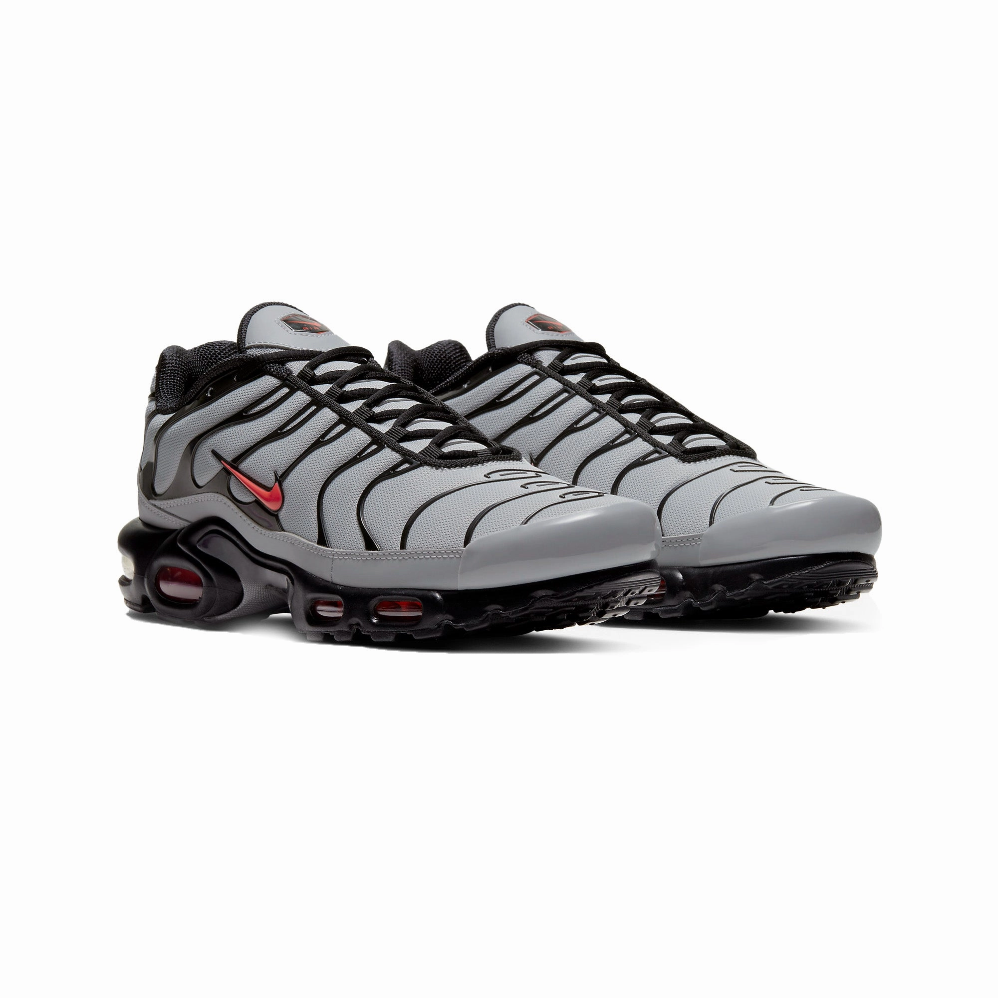 Most Comfortable Nike Shoes For Walking All Day Air Max TN Plus 'Crimson Wolf Grey' (2021)
