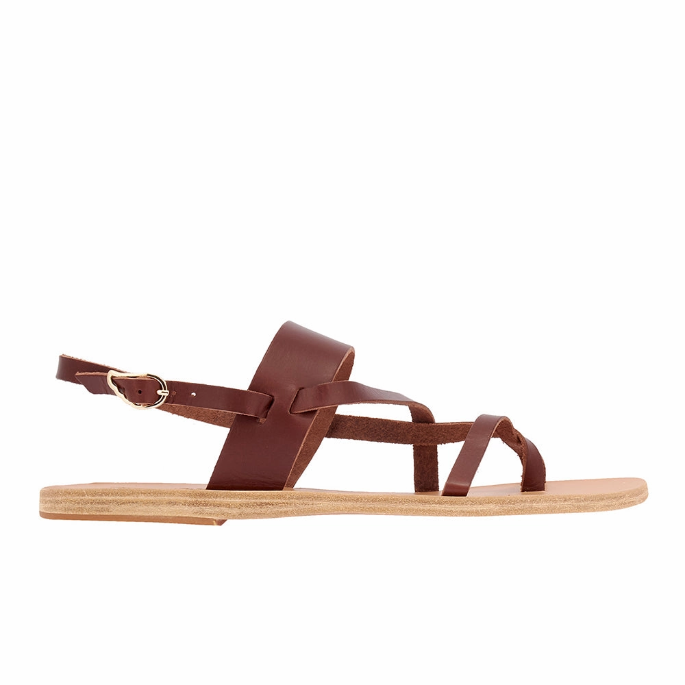 Alethea Chestnut Cute Wide Width Sandals
