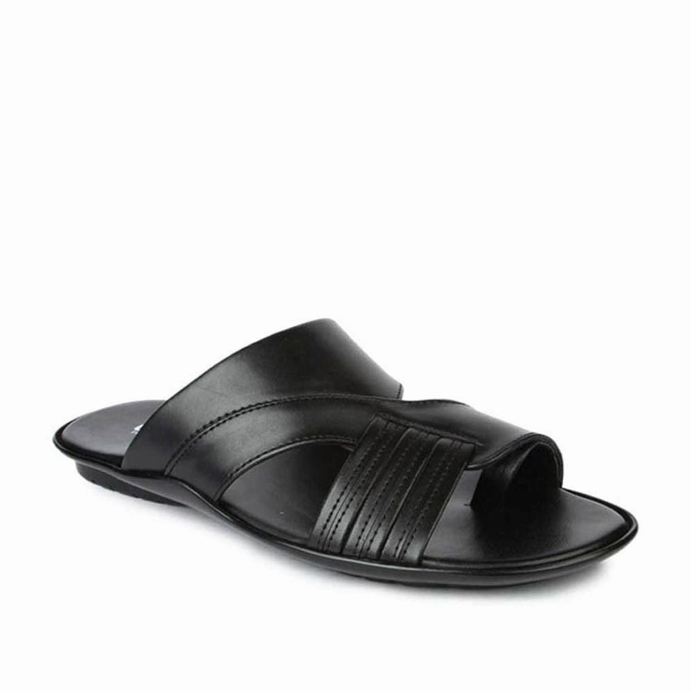 Coolers Black Casual Slipper For Men COOL99-81 By Liberty Dusting Slippers