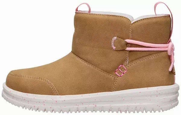 Kids' Camden Bow Wingtip Boots