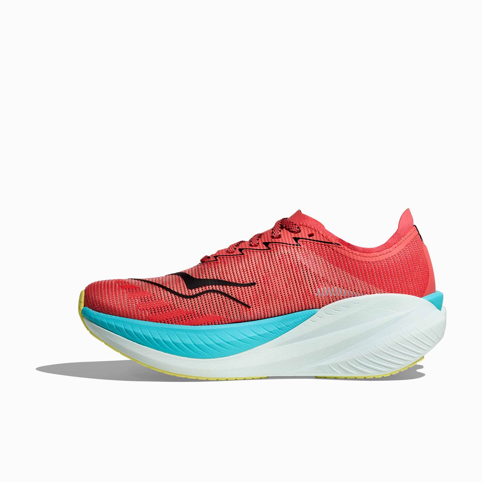 HOKA | Men's Mach X 2 Running Shoes - Grapefruit/Electrical Coral Hospital