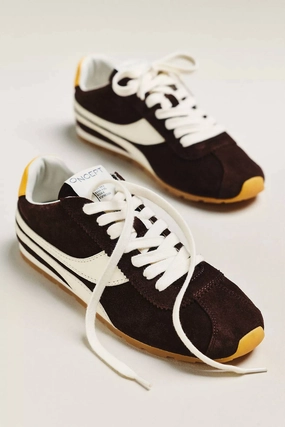 Washing Sneakers In Washing Machine Women's Essex Suede Ballet Sneakers In Espresso