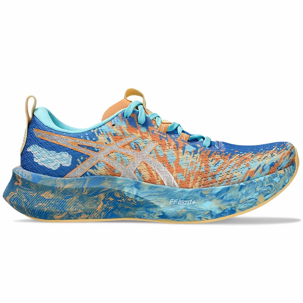 Women's Asics Noosa Tri 16, Nature Blue/Faded Orange, 7.5 B Medium Asics Novablast 5 Running Shoes Review