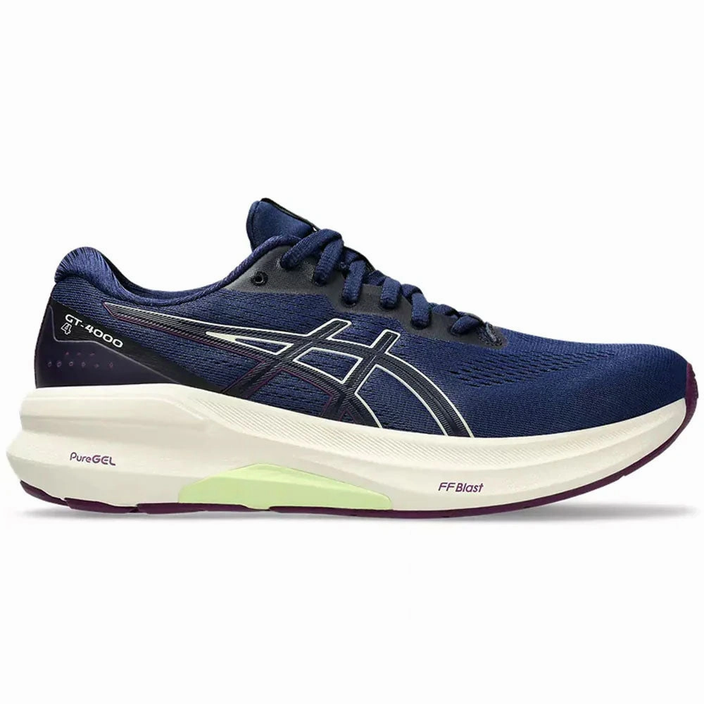 Women's Asics GT-4000 4, Blue Expanse/Birch, 8.5 B Medium Custom Asics Tennis Shoes