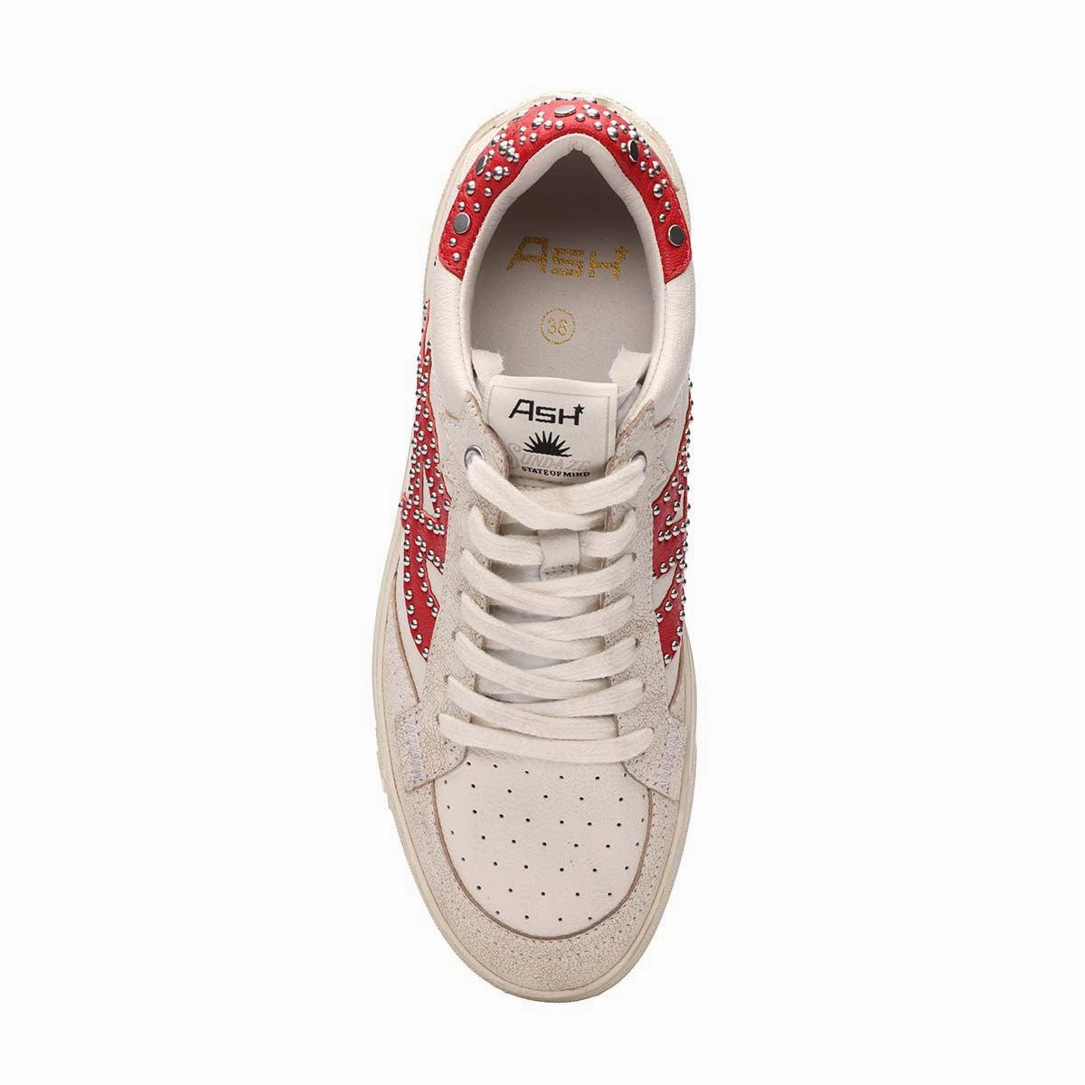 Moonlight Studs Vintage Sneaker Sneakers In Leather