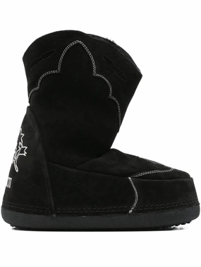 suede cowboy boots Slip-on Work Boots