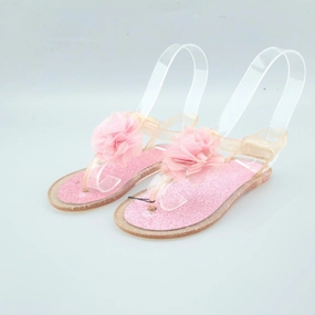 AMERICAN BRAND . Flat Ankle Strap Sandals