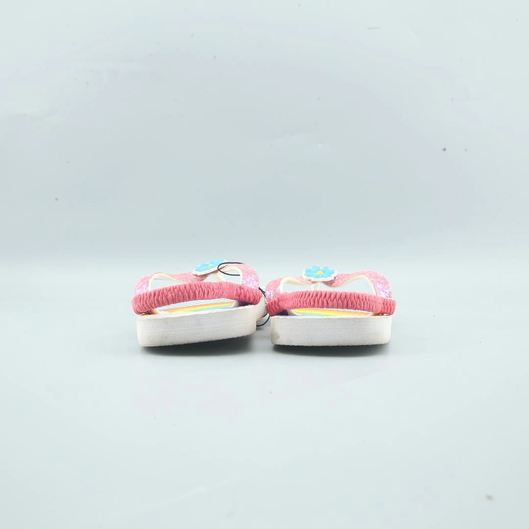 AMERICAN BRAND . Peep Toe Flat Sandals