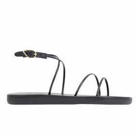 Angel Black Sandals For Hallux Valgus
