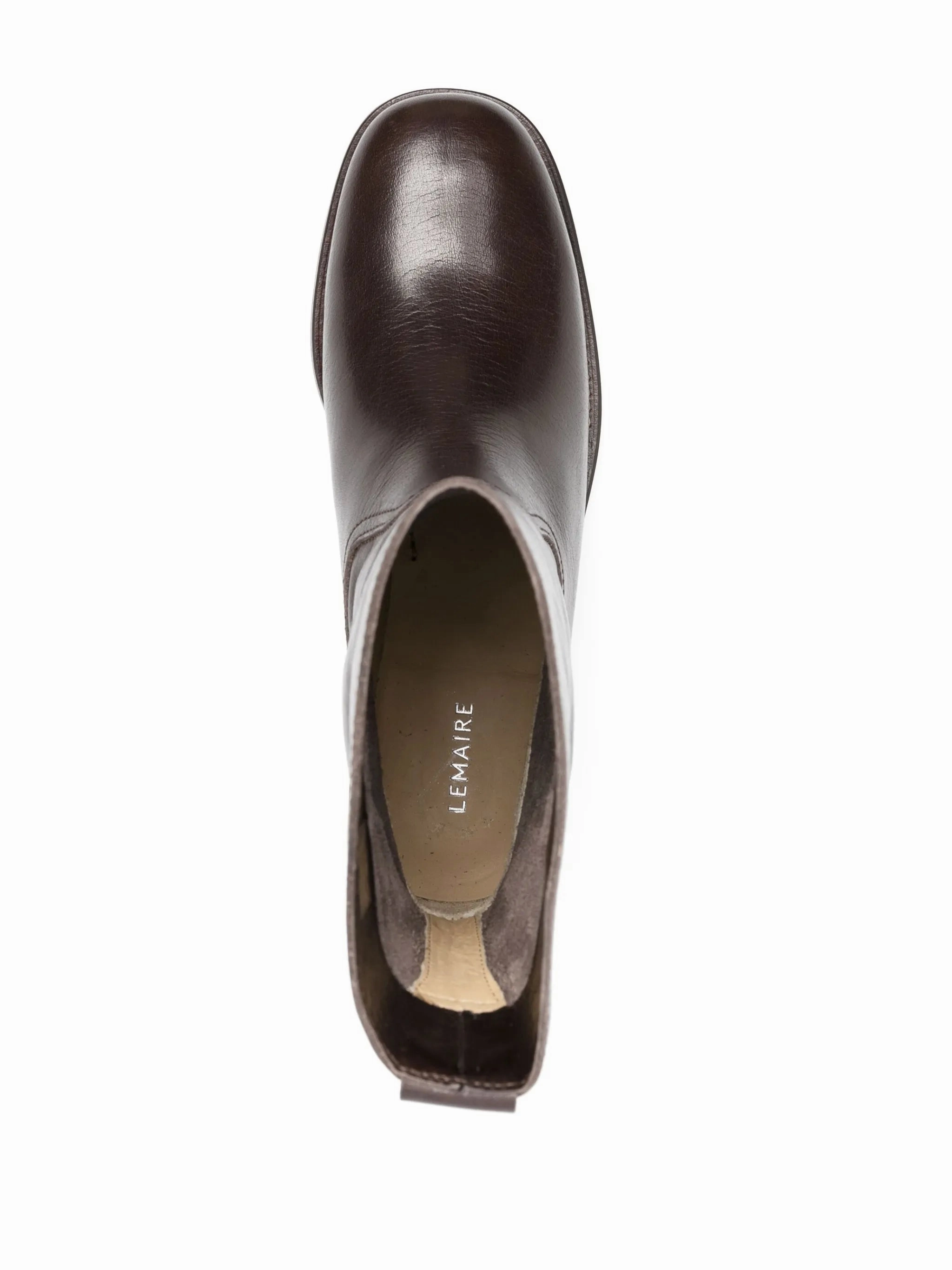 ankle-length leather boots Boots For Small Calves