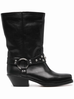 Antya 45mm biker boots Heels Boots Ankle