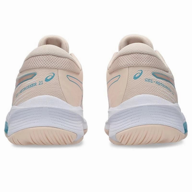 Cyber Monday Deals Asics Running Shoes ASICS GEL-Netburner 21 D WIDE Womens Netball Shoes